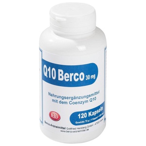 Q10 Berco 30 mg Kapseln, 120 St Kapseln Produktbild