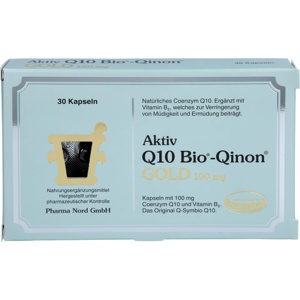 Q10 BIO Qinon Gold 100 mg Pharma Nord Kapseln Produktbild