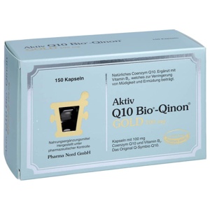 Q10 BIO Qinon Gold 100 mg Pharma Nord Kapseln Produktbild