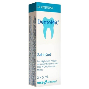Q10 Dentomit Zahngel Mse, 2X5 ml Gel Produktbild