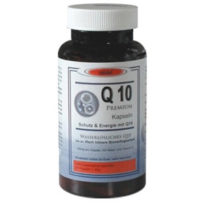 Q10 Kapseln 50 mg natürlich wasserlöslich, 90 St Kapseln Produktbild