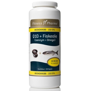 Fitness Pharma Q10 m. fiskeolie 150 kap. produktbillede