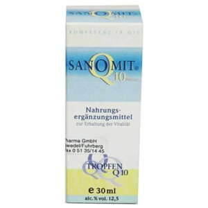 Q10 Sanomit flüssig Mse Tropfen, 30 ml Tropfen Produktbild