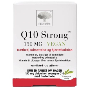 New Nordic Q10 Strong 150mg. Vegan - 30 stk. produktbillede
