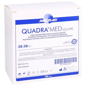 QUADRA MED square 38x38 mm Strips Master Aid Produktbild