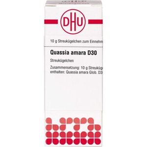 QUASSIA AMARA D 30 Globuli Produktbild