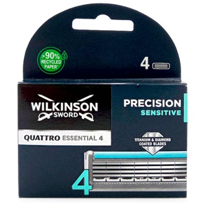 Quattro Titanium Sensitive Rasierklingen, 4 St Produktbild