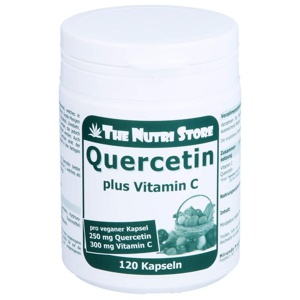 QUERCETIN 250 mg plus Vitamin C 300 mg Kapseln Produktbild
