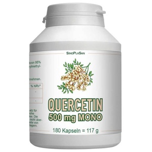 QUERCETIN 500 mg MONO Kapseln Produktbild