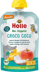 Quetschie Croco Coco, Apfel & Mango mit Kokusnuss ab 8 Monaten, 100 g Produktbild