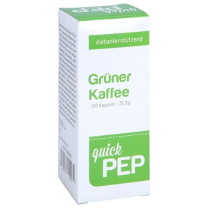 QUICKPEP grüner Kaffee Kapseln 100 St Kapseln Produktbild