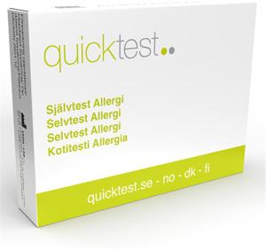 Quicktest Allergitest, 1 st produkt bild