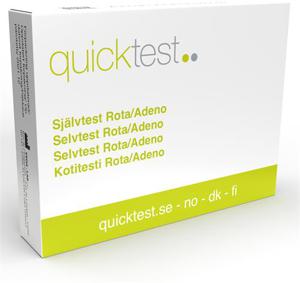 Quicktest Rota-& Adenovirustest 1 st produkt bild