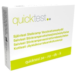 Quicktest Stelkramp Vaccinationsskydd, 1 st produkt bild