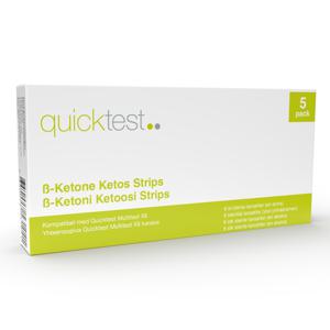 Quicktest X6 Refillstrips Ketos 5 st produkt bild