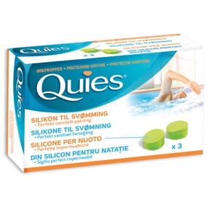 Quies Ørepropper Silikon 3 par produktbilde
