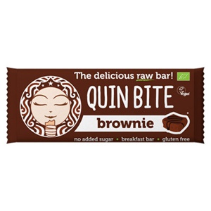 Quin Bite Bar Glutenfri Økologisk   Brownie produktbillede