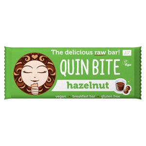 Quin Bite Bar Glutenfri Økologisk   Hasselnød produktbillede