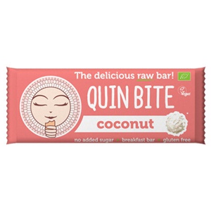 Quin Bite Bar Glutenfri Økologisk   Kokos produktbillede