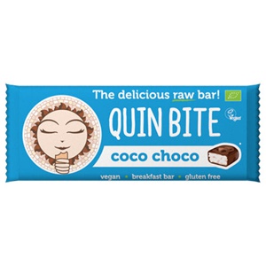 Quin Bite Bar Glutenfri Økologisk   Kokos Choko produktbillede