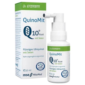 Quinomit Q10 fluid mit Selen, 30 ml Flüssigkeit Produktbild