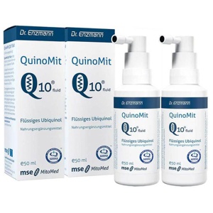 Quinomit Q10 Fluid Tropfen, 2x50 ml Tropfen Produktbild