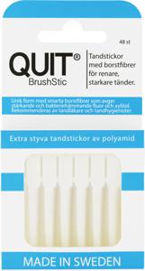Quit Brushstic plasttandsticka, 48 st produkt bild