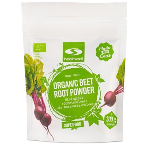 Rødbedepulver ØKO 200 g produktbillede