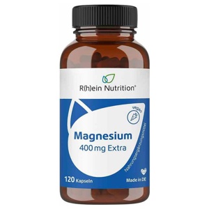 R(h)ein Nutrition Magnesium 400 mg Extra 120 St Kapseln Produktbild