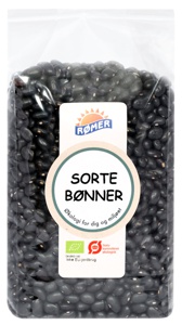 Rømer Bønner sorte Ø 500 g produktbillede