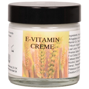 E-vitamin creme - 60 ml. produktbillede