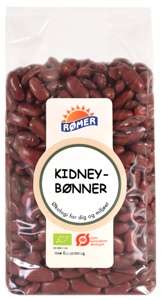 Kidney bønner Øko. - 500 gram produktbillede