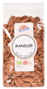 Rømer Mandler Ø 400 g produktbillede