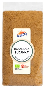 Rømer Rørsukker rå (Rapadura Sucanat) Ø 500 g produktbillede