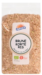 Rømer Ris Korte Brune Økologisk   500 g produktbillede