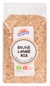 Rømer Ris lange brune Ø 500 g produktbillede
