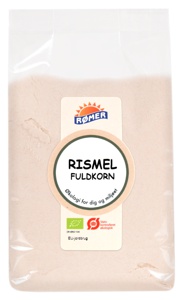 Rømer Rismel Fuldkorn Økologisk   500 g produktbillede