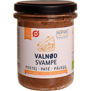 Rømer Valnød & Svampe Postej Økologisk   180 g produktbillede