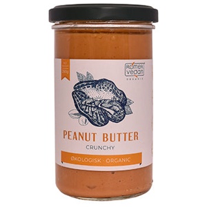 Rømer Vegan Peanut Butter Crunchy Økologisk   260 g produktbillede