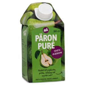 RÅ - 100 % pure fruktpuré - päron produkt bild