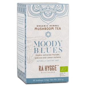Rå Hygge Herbal Tea Moody Blues Maitake 16 påsar produkt bild