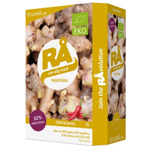 RÅ Ingefær Bag in Box 3000 ml produktbillede