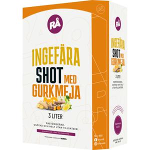 RÅ Ingefärashot m Gurkmeja Bag-in-Box 3000 ml produkt bild