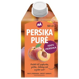 RÅ Puré Fersken 50 cl produktbillede