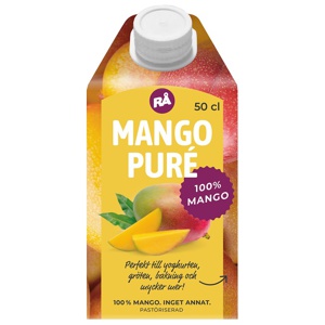 RÅ Puré Mango 50 cl produktbillede