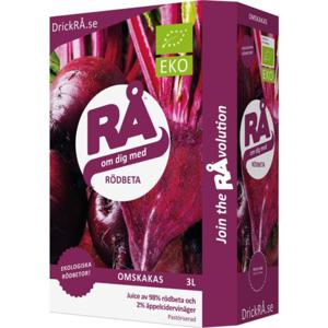 RÅ Rödbetsjuice Bag in Box, 3000 ml produkt bild
