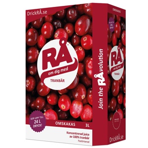 RÅ Tranebær 3000 ml produktbillede