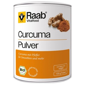 RAAB Vitalfood Curcuma Bio Pulver Produktbild
