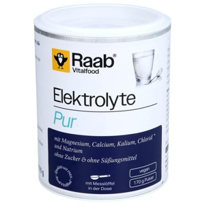 RAAB Vitalfood Elektrolyte pur Pulver Produktbild
