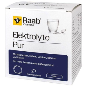 Raab Vitalfood Elektrolyte pur Pulver im Beutel, 20 St Beutel Produktbild